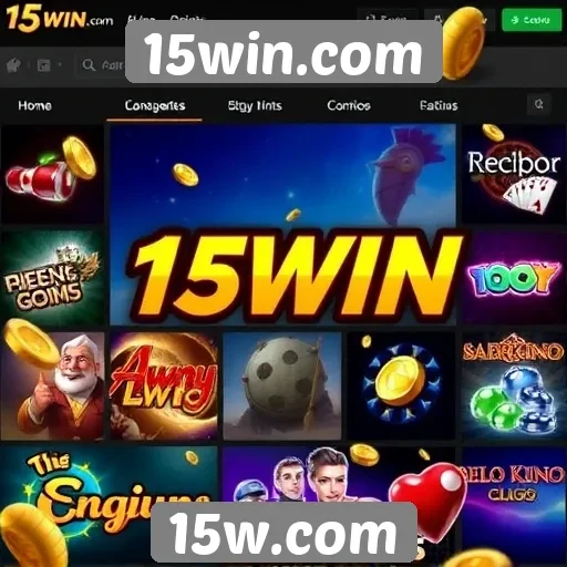 15win.com oferece variedade de jogos de cassino online