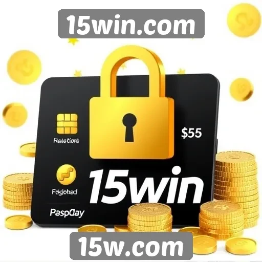 Métodos de pagamento no 15win.com